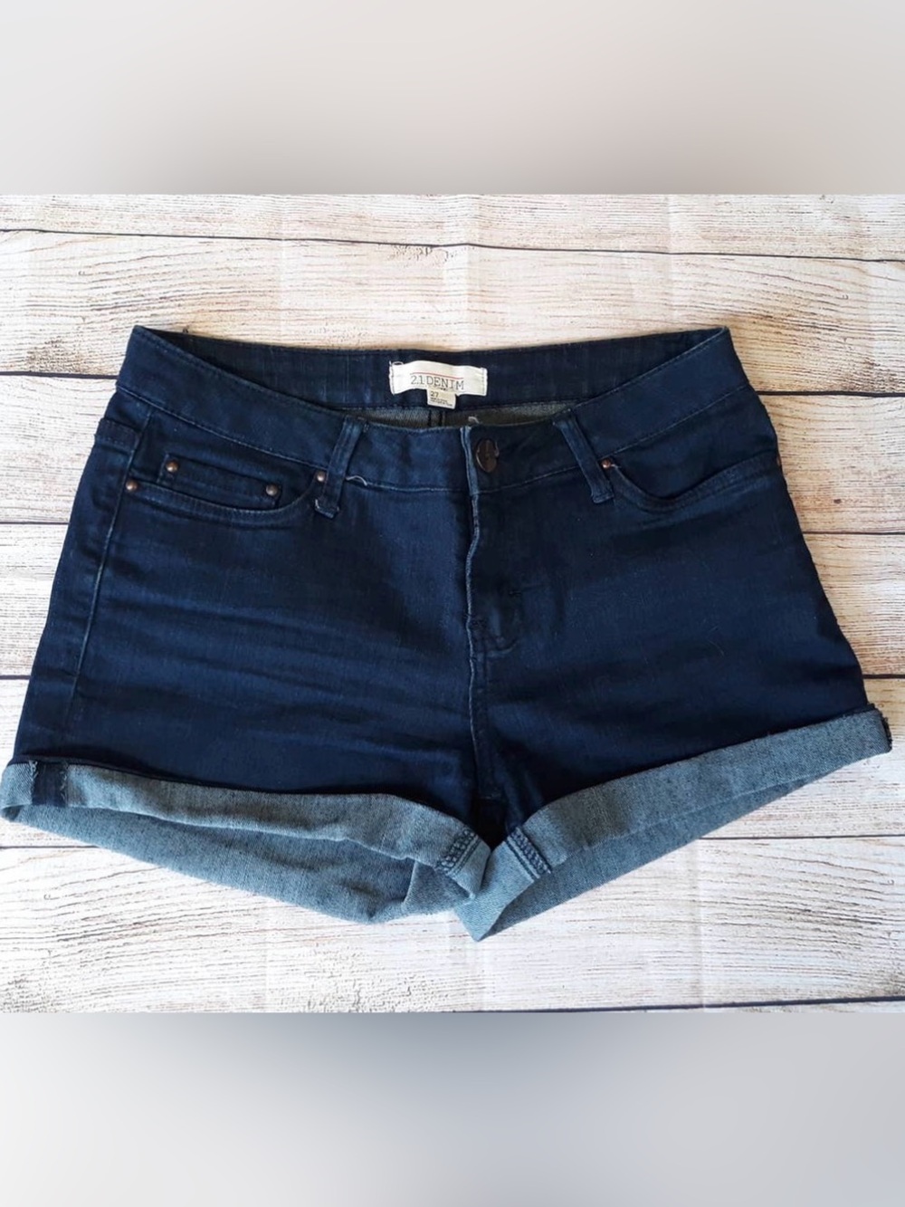 Old Navy Women's Deep Indigo Jean Shorts